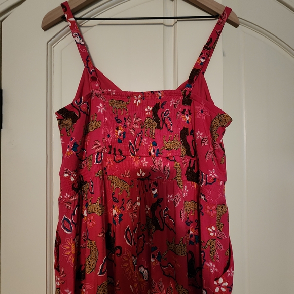 Pink Patterned Jumpsuit - Picture 10 of 12